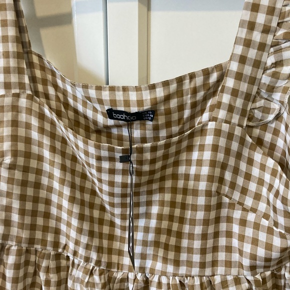 Boohoo Gingham Sundress - Picture 2 of 3